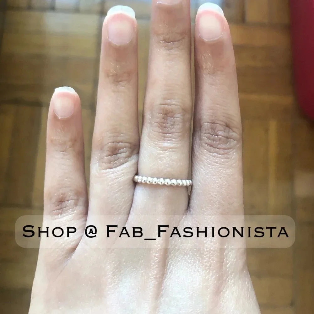 Pandora Sterling Silver Ring Size 50
